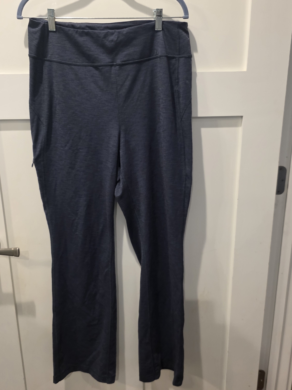 Duluth Trading Co Women's Noga Classic Bootleg Leg Pants Size M X 29 Blue Navy